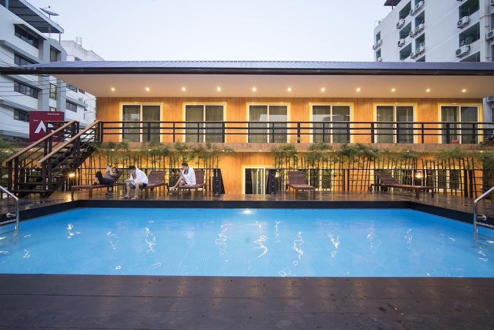 Resort M - Mrt Huai Khwang Bangkok Exterior foto