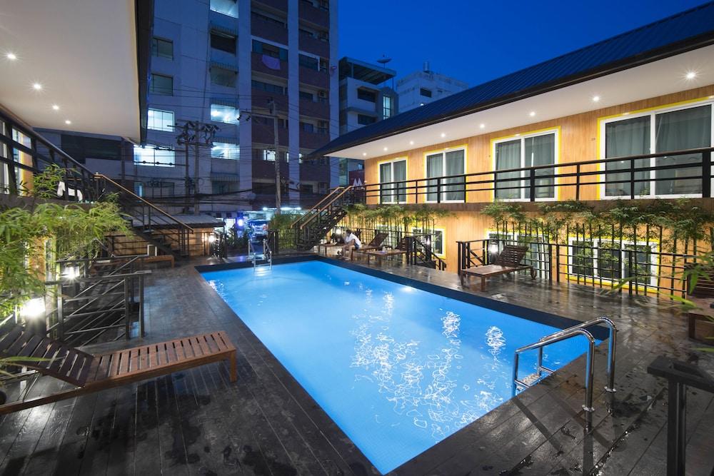 Resort M - Mrt Huai Khwang Bangkok Exterior foto