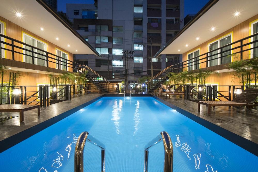 Resort M - Mrt Huai Khwang Bangkok Exterior foto