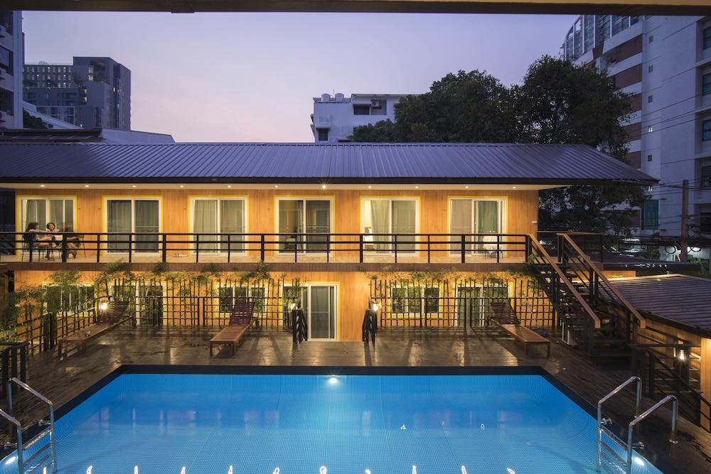 Resort M - Mrt Huai Khwang Bangkok Exterior foto